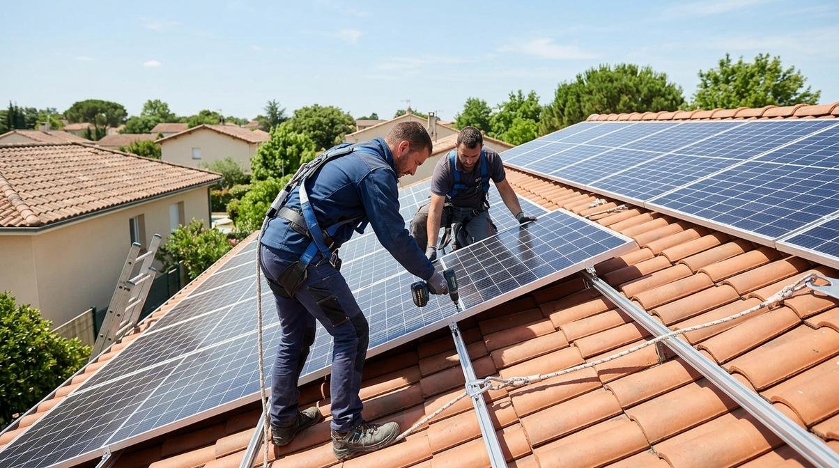 Panneaux est-ouest, production prolongée