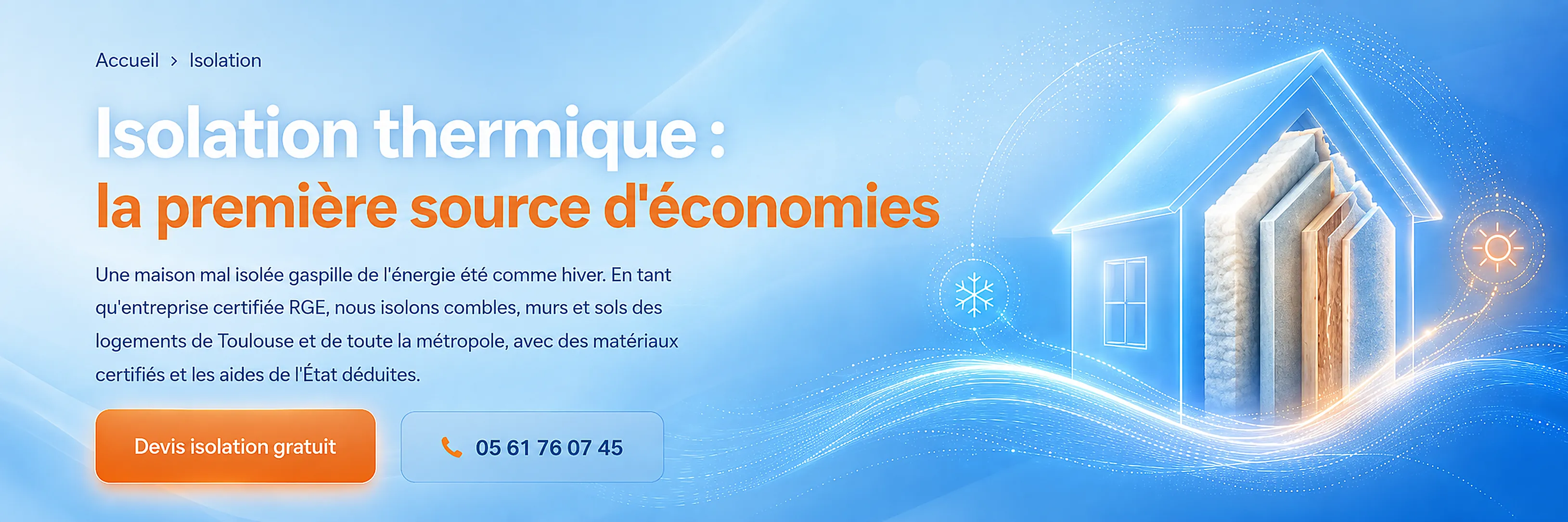 Isolation thermique d’une maison à Toulouse par Système Énergie
