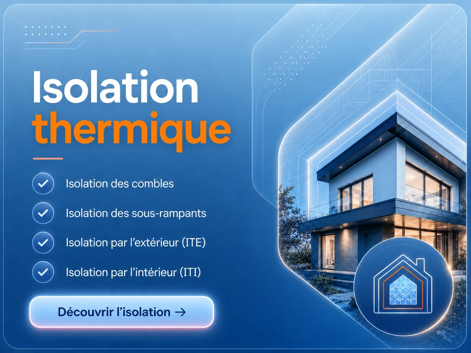 Isolation thermique à Toulouse : combles, sous-rampants, isolation extérieure ITE et intérieure ITI