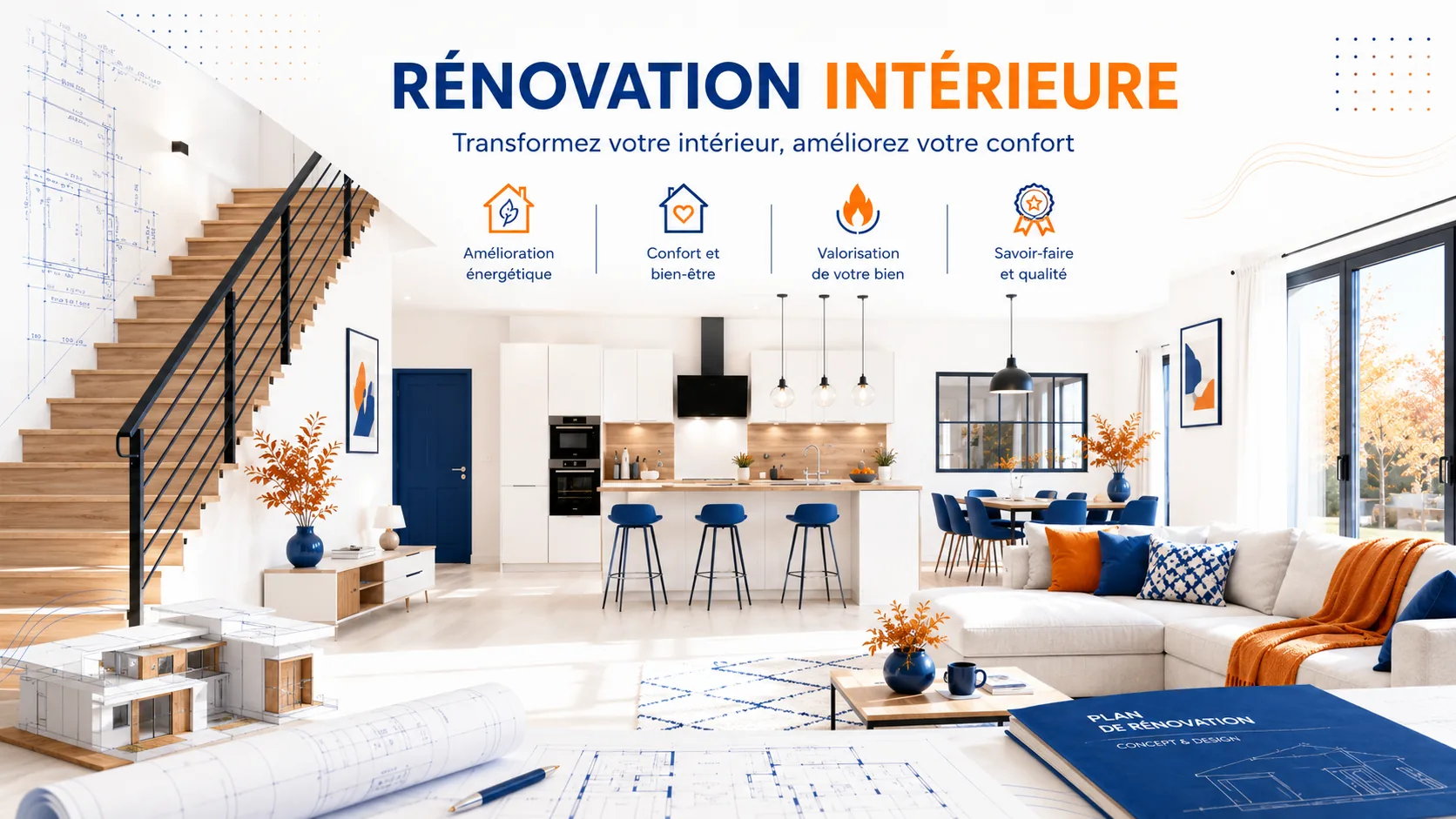 Rénovation intérieure d’un logement à Toulouse